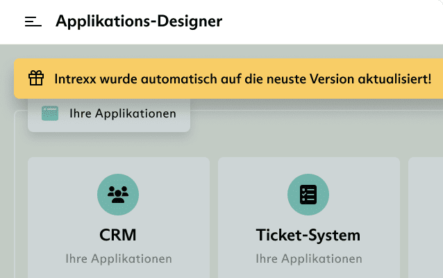 Mit Intrexx werden Sicherheitsupdates automatisch installiert.