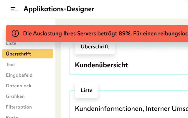 Verlassen Sie sich bei managen und skalieren Ihrer Server auf Intrexx.